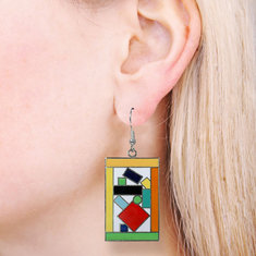 Marco Zanini ESMERALDA Hook Earrings jewelry memphis designers for acme