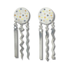 Michael McDonough CONFETTI Sterling Silver Earrings jewelry sterling silver - acme classics