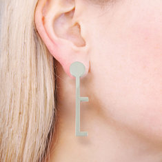 Bob Zoell MUM & DAD Sterling Silver Earrings jewelry sterling silver - acme classics