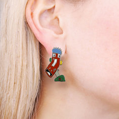 Bob Zoell THE BOYS Earrings jewelry acme collection