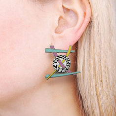  Zox Z-BRO Earrings jewelry acme collection